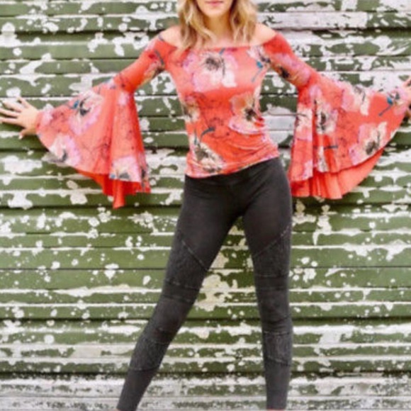 Accepting offers! NEW free people off shoulder top - Picture 2 of 3